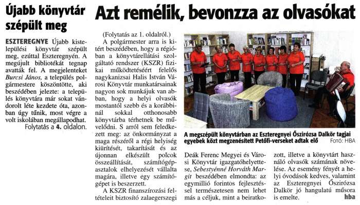 Zalai Hírlap 2017 11 11 263sz 01, 04old - Azt remélik, bevonzza az olvasókat.jpg Zalai Hírlap 2017 11 11 263sz 01, 04old - Azt remélik, bevonzza az olvasókat.jpg